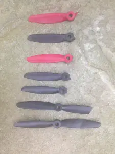 broken props