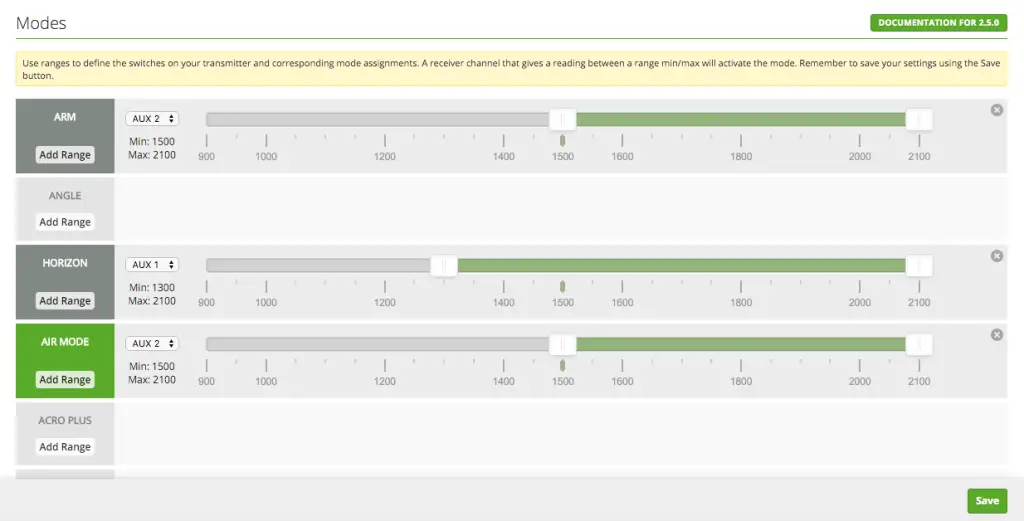 naze32 wobbles violently with cleanflight firmware upgrade