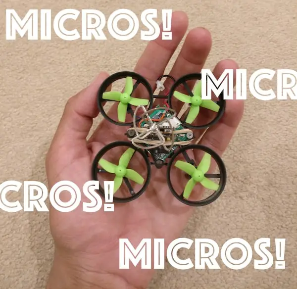 Micro Multirotor Drone Comparison Matrix & Video