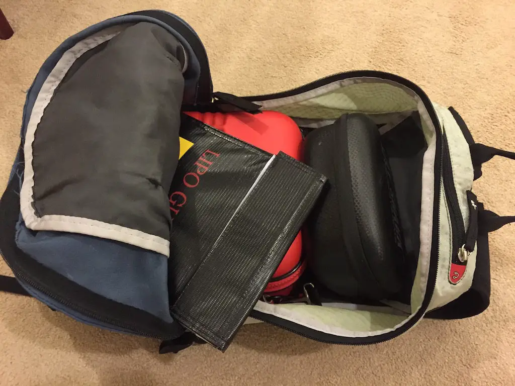 What's in my FPV quadcopter bag?